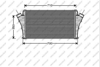 Prasco OP056N001 - Intercooler, hladnjak www.molydon.hr