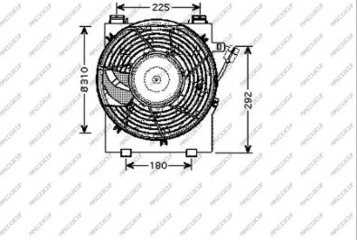 Prasco OP030F002 - Ventilator, hladjenje motora www.molydon.hr