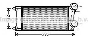 Prasco PE4343 - Intercooler, hladnjak www.molydon.hr