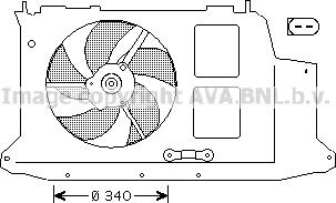 Prasco PE7532 - Ventilator, hladjenje motora www.molydon.hr