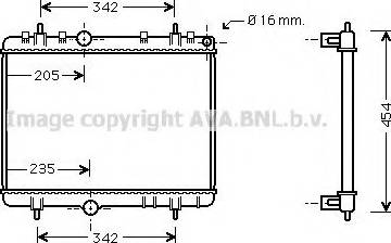 Prasco PEA2267 - Hladnjak, hladjenje motora www.molydon.hr