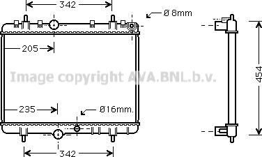 Prasco PEA2218 - Hladnjak, hladjenje motora www.molydon.hr