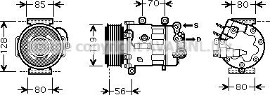 Prasco PEK322 - Kompresor, klima-Uređaj www.molydon.hr