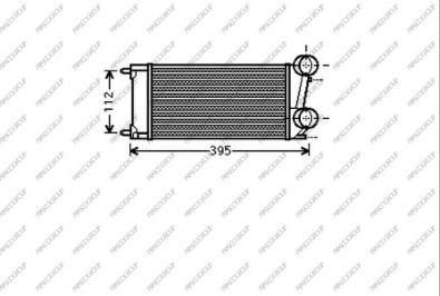 Prasco PG520N001 - Intercooler, hladnjak www.molydon.hr