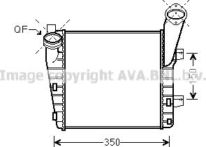 Prasco PR4057 - Intercooler, hladnjak www.molydon.hr