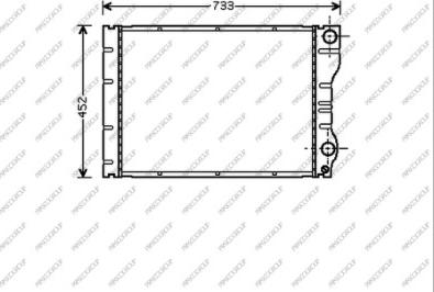 Prasco RN153R010 - Hladnjak, hladjenje motora www.molydon.hr