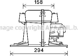 Prasco RT8521 - Elektromotor, ventilator kabine/unutrasnjeg prostora www.molydon.hr