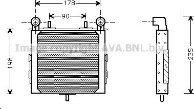 Prasco RT3225 - Uljni hladnjak, ulje za motor www.molydon.hr