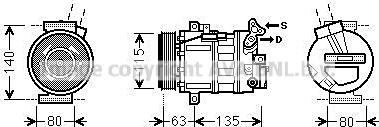 Prasco RTAK485 - Kompresor, klima-Uređaj www.molydon.hr