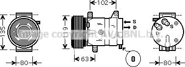 Prasco RTK404 - Kompresor, klima-Uređaj www.molydon.hr