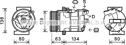 Prasco RTK481 - Kompresor, klima-Uređaj www.molydon.hr