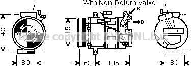 Prasco RTK487 - Kompresor, klima-Uređaj www.molydon.hr