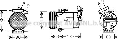 Prasco RTK437 - Kompresor, klima-Uređaj www.molydon.hr