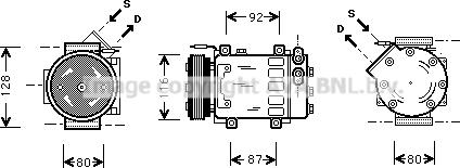 Prasco RTK079 - Kompresor, klima-Uređaj www.molydon.hr