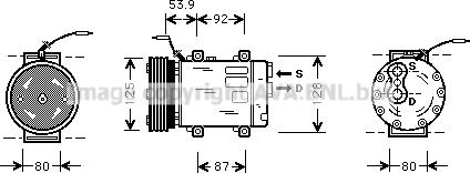 Prasco RTK073 - Kompresor, klima-Uređaj www.molydon.hr