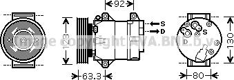 Prasco RTK369 - Kompresor, klima-Uređaj www.molydon.hr