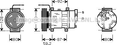 Prasco RTK324 - Kompresor, klima-Uređaj www.molydon.hr