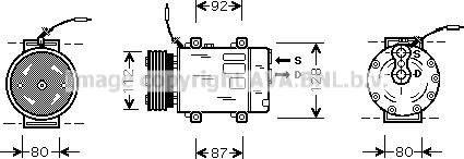 Prasco RTK286 - Kompresor, klima-Uređaj www.molydon.hr