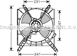 Prasco SZ7503 - Ventilator, hladjenje motora www.molydon.hr