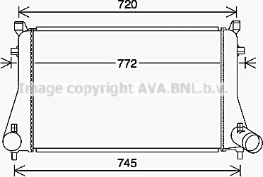 Prasco VN4403 - Intercooler, hladnjak www.molydon.hr