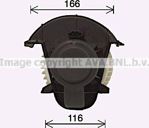 Prasco VN8409 - Elektromotor, ventilator kabine/unutrasnjeg prostora www.molydon.hr