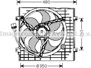 Prasco VN7506 - Ventilator, hladjenje motora www.molydon.hr