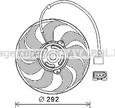 Prasco VN7533 - Ventilator, hladjenje motora www.molydon.hr