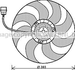 Prasco VN7526 - Ventilator, hladjenje motora www.molydon.hr