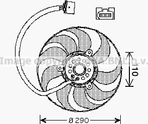 Prasco VN7522 - Ventilator, hladjenje motora www.molydon.hr