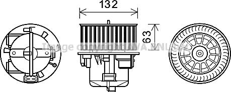 Prasco VO8178 - Elektromotor, ventilator kabine/unutrasnjeg prostora www.molydon.hr