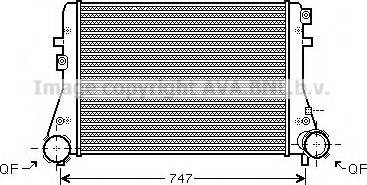 Prasco VWA4227 - Intercooler, hladnjak www.molydon.hr