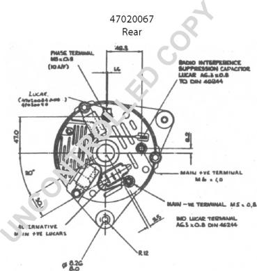 Prestolite Electric 47020067 - Alternator www.molydon.hr