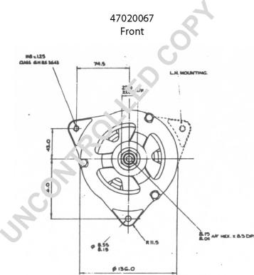 Prestolite Electric 47020067 - Alternator www.molydon.hr