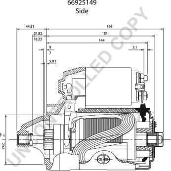 Prestolite Electric 66925149 - Starter www.molydon.hr