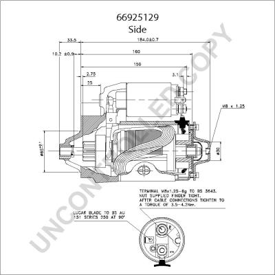 Prestolite Electric 66925129 - Starter www.molydon.hr