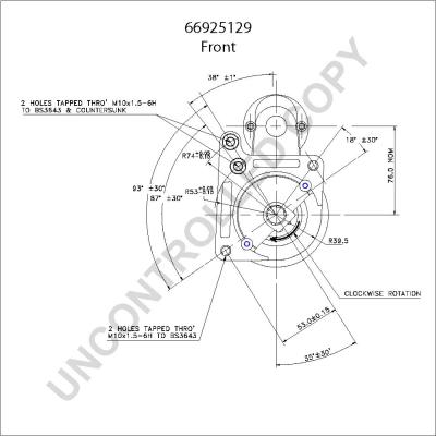 Prestolite Electric 66925129 - Starter www.molydon.hr