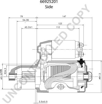 Prestolite Electric 66925201 - Starter www.molydon.hr