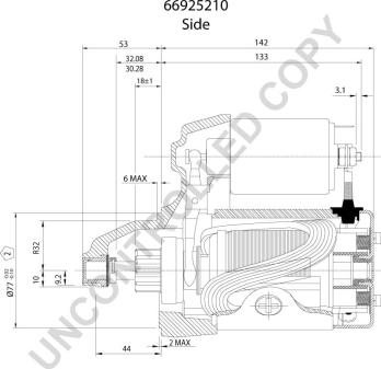 Prestolite Electric 66925210 - Starter www.molydon.hr