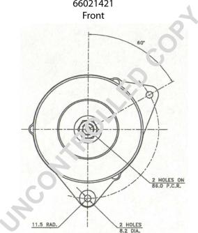 Prestolite Electric 66021421 - Alternator www.molydon.hr