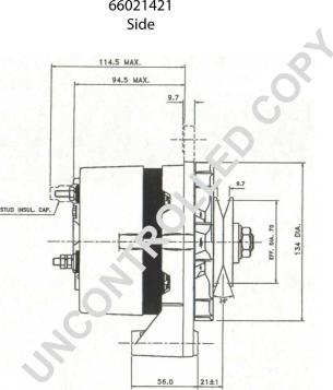 Prestolite Electric 66021421 - Alternator www.molydon.hr