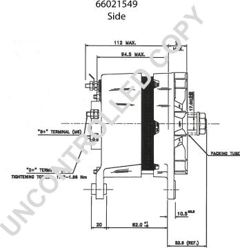 Prestolite Electric 66021549 - Alternator www.molydon.hr