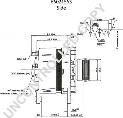 Prestolite Electric 66021563 - Alternator www.molydon.hr