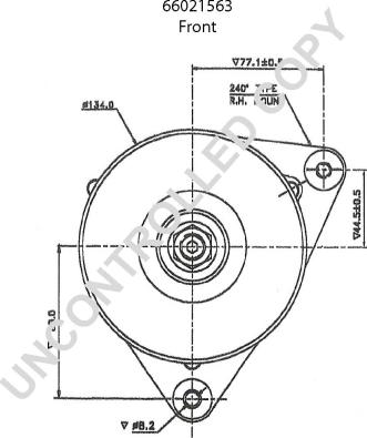 Prestolite Electric 66021563 - Alternator www.molydon.hr