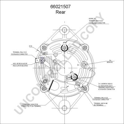 Prestolite Electric 66021507 - Alternator www.molydon.hr