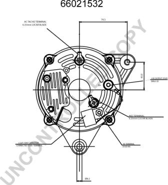 Prestolite Electric 66021532 - Alternator www.molydon.hr