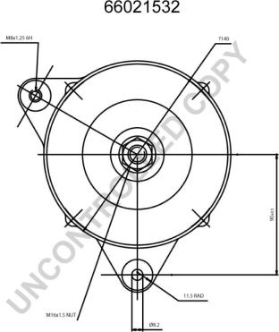 Prestolite Electric 66021532 - Alternator www.molydon.hr