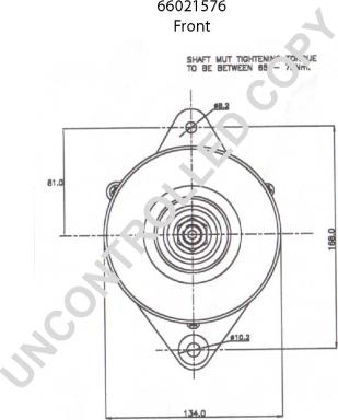 Prestolite Electric 66021576 - Alternator www.molydon.hr