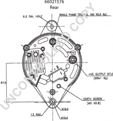 Prestolite Electric 66021576 - Alternator www.molydon.hr