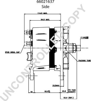 Prestolite Electric 66021637 - Alternator www.molydon.hr