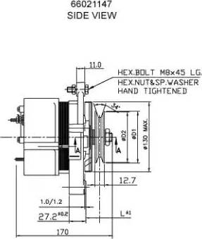 Prestolite Electric 66021147 - Alternator www.molydon.hr